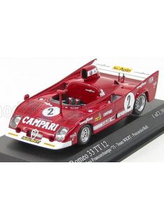   Minichamps - ALFA ROMEO 33TT 12 N 2 WINNER 1000Km SPA-FRANCORCHAMPS 1975 PESCAROLO - BELL RED