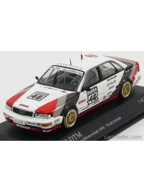 Minichamps - Audi V8 Quattro N 46 Dtm 1990 F.Jelinski White Red