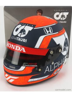   Mini Helmet - Arai Helmet F1 Casco Helmet At02 Honda Ra620H Team Alpha Tauri N 22 Season 2021 Yuki Tsunoda White Black Red