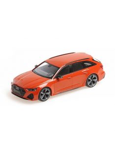 Minichamps - 1:43 Audi Rs 6 Avant - 2019 - Orange Metallic