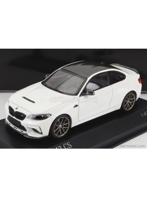 Minichamps - Bmw 2-Series M2 Cs Coupe (G42) 2020 - Gold Wheels White