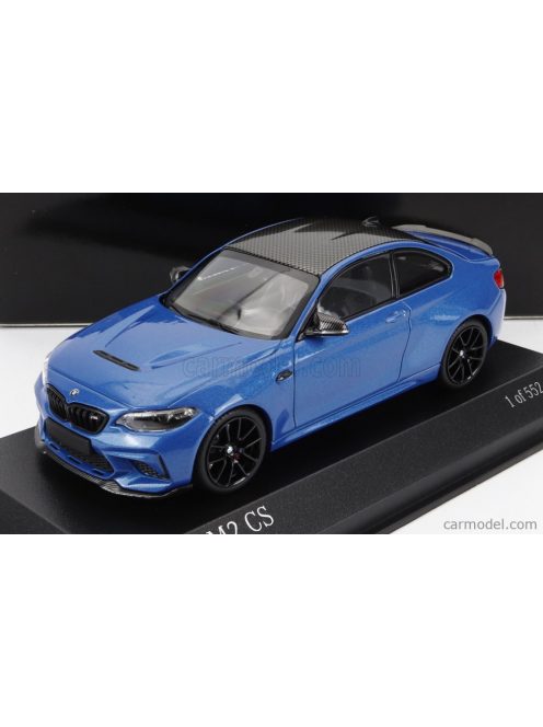 Minichamps - Bmw 2-Series M2 Cs Coupe (G42) 2020 - Black Wheels Blue