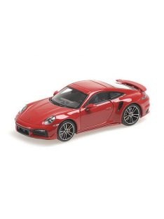   Minichamps - 1:43 Porsche 911 (992) Turbo S Coupe Sport Design - 2021 - Red