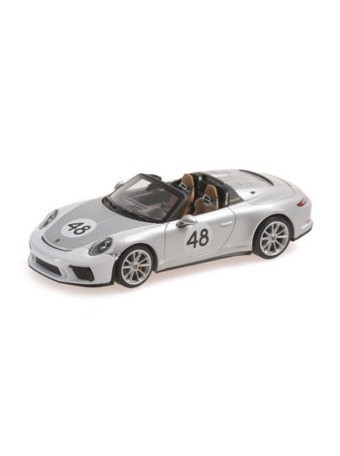 Minichamps - 1:43 Porsche 911 (991) Speedster - 2019 - Silver (Heritage Paket)