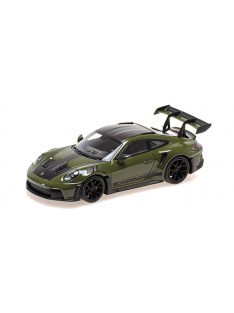   Minichamps - PORSCHE 911 992 GT3 RS COUPE 2024 - BLACK WHEELS NATO OLIVE BLACK