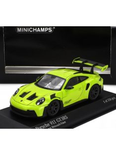   Minichamps - PORSCHE 911 992 GT3 RS COUPE 2024 - BLACK WHEELS ACID GREEN BLACK