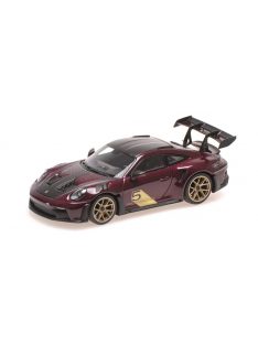   Minichamps - PORSCHE 911 992 GT3 RS N 5 COUPE 2024 - GOLD WHEELS PURPLE