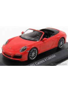   Minichamps - Porsche 911 991-2 Carrera 4S Cabriolet 2017 Orange