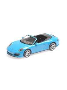   Minichamps - 1:43 Porsche 911 (991.2) Carrera 4S Cabriolet - 2017 - Blue