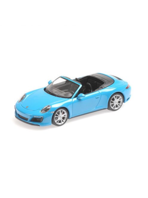 Minichamps - 1:43 Porsche 911 (991.2) Carrera 4S Cabriolet - 2017 - Blue