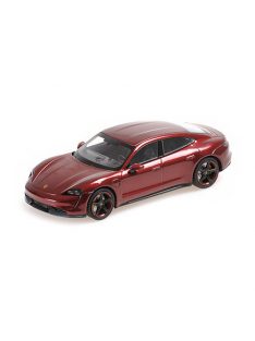   Minichamps - 1:43 Porsche Taycan Turbo S - 2020 - Red Metallic