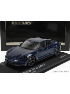 Minichamps - Porsche Taycan Turbo S Cross 2020 Blue Met