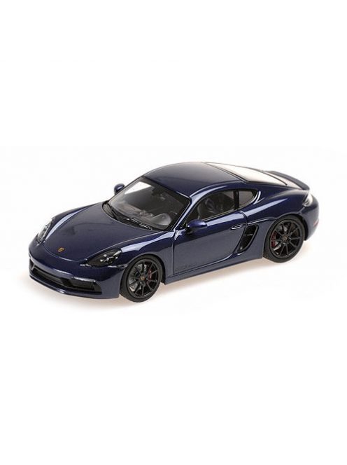 Minichamps - 1:43 Porsche 718 Cayman Gts (982) - 2020 - Blue Metallic