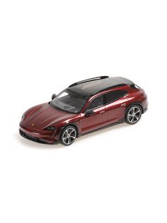   Minichamps - 1:43 Porsche Taycan Cross Tourismo Turbo S - 2021 - Red Metallic