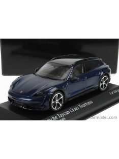   Minichamps - Porsche Taycan Turbo S Cross Turismo 2021 Blue Met