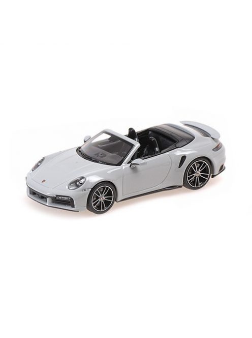 Minichamps - 1:43 Porsche 911 (992) Turbo S Cabriolet - 2019 - Grey