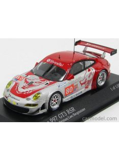   Minichamps - Porsche 911 997 Gt3 Rsr 4.0L Team Flying Lizard Motorsports N 80 24H Le Mans 2010 S.Neiman - D.Law - J.Bergmeister Red Silver