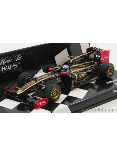   Minichamps - Renault F1 Rs31 Lotus N 10 Showcar 2011 V.Petrov Black Gold Met