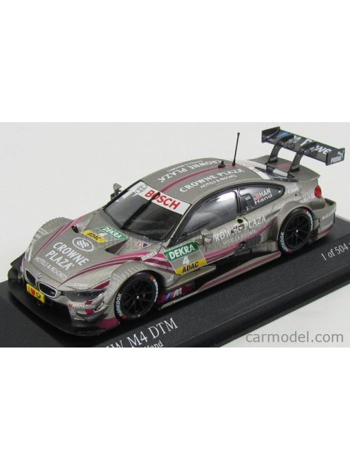 Minichamps - Bmw 4-Series M4 Team Rbm N 4 Season Dtm 2014 J.Hand Gold