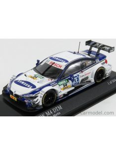   Minichamps - Bmw 4-Series M4 Team Rmg N 24 Season Dtm 2014 M.Maxime White Blue