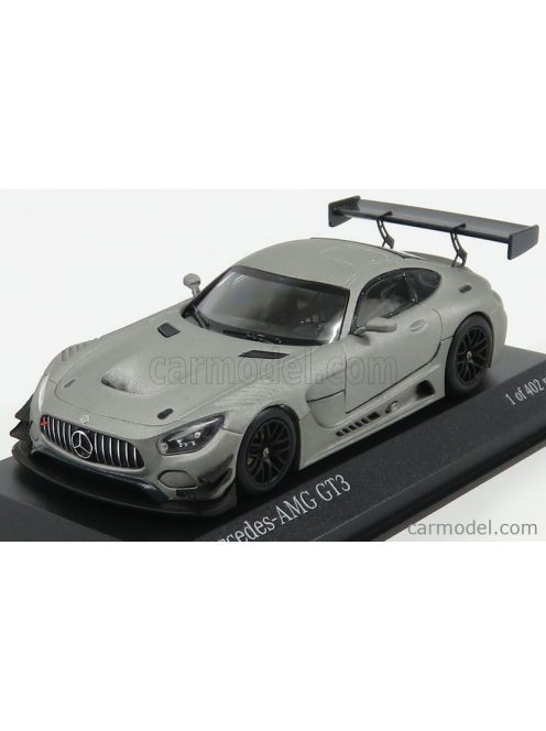 Minichamps - Mercedes Benz Gt-S Amg Gt3 Plain Body Version 2017 Matt Grey