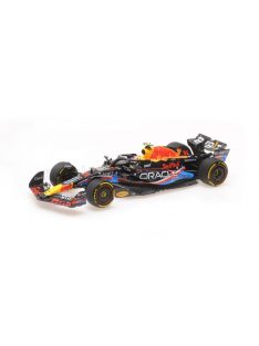   Minichamps - RED BULL F1  RB19 TEAM ORACLE RED BULL RACING N 11 4th AUSTIN USA GP 2023 SERGIO PEREZ MATT BLUE