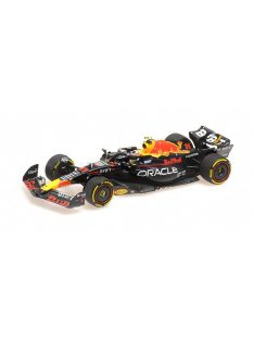   Minichamps - RED BULL F1  RB19 TEAM ORACLE RED BULL RACING N 11 4th ABU DHABI GP 2023 SERGIO PEREZ MATT BLUE