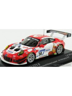   Minichamps - Porsche 911 991 Gt3R Frikadelli Racing Team N 30 24H Nurburgring 2018 A.Muller - Arnold - Henzler - Campbell Red White