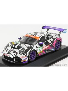   Minichamps - Porsche 911 991 Gt3 R Team Iron Force N 69 Gt Masters 2019 J.E.Slooten - L.Luhr White Black Purple