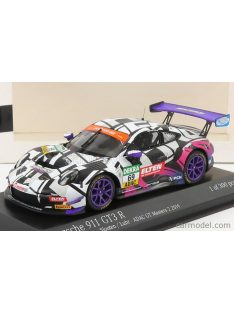   Minichamps - Porsche 911 991-2 Gt3-R Iron Force By Ring Police Team N 69 Adac Gt Masters Race Most 2019 J.E.Slooten - L.Luhr White Black Red