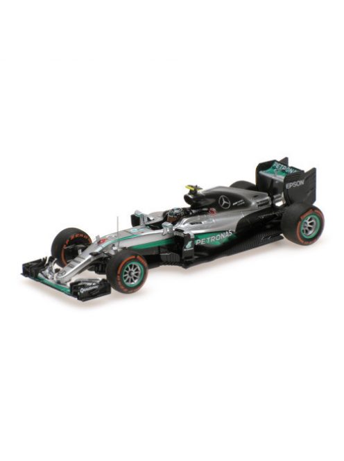 Minichamps - 1:43 Mercedes Amg Petronas Formula One Team F1 W07 Hybrid - Nico Rosberg - Winner Japanese Gp 2016