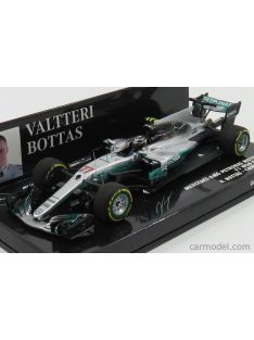   Minichamps - Mercedes Gp F1 W08 Eq Power+ Team Mercedes Amg N 77 Chinese Gp 2017 V.Bottas Silver Green