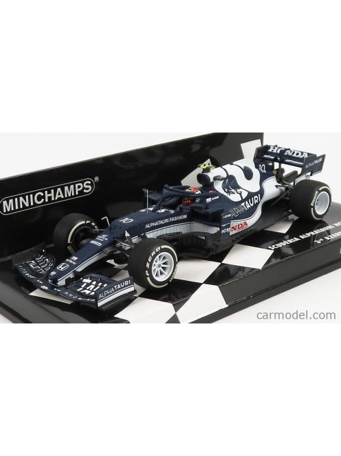 Minichamps - Alpha Tauri F1 At02 Honda Ra620H Team Alpha Tauri N 10 3Rd Azerbaijan Gp 2021 Pierre Gasly White Blue