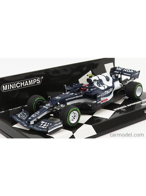 Minichamps - Alpha Tauri F1 At02 Honda Ra620H Team Alpha Tauri N 10 Turkish Gp 2021 Pierre Gasly White Blue