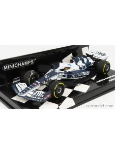   Minichamps - Alpha Tauri F1 At03 Honda Team Alpha Tauri N 10 Bahrain Gp 2022 Pierre Gasly White Blue