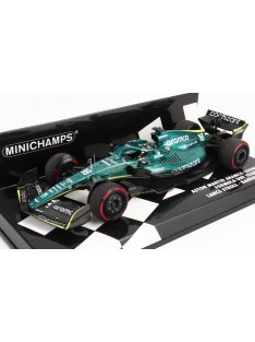   Minichamps - ASTON MARTIN F1 AMR22 TEAM ARAMCO COGNIZART N 18 BAHRAIN GP 2022 LANCE STROLL GREEN BLACK