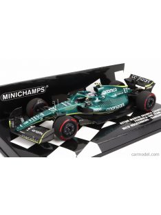   Minichamps - Aston Martin F1 Amr22 Team Aramco Cognizart N 27 Bahrain Gp 2022 Nico Hulkenberg Green Black