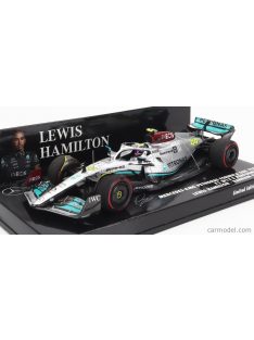   Minichamps - Mercedes Gp F1 W13E Team Mercedes-Amg Petronas F1 N 44 3Rd Bahrain Gp 2022 Lewis Hamilton Silver Green