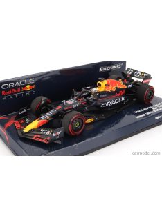   Minichamps - Red Bull F1 Rb18 Team Oracle Red Bull Racing N 1 World Champion Winner Emilia Romagna Italy Gp 2022 Max Verstappen Matt Blue Yellow Red