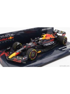   Minichamps - Red Bull F1 Rb18 Team Oracle Red Bull Racing N 1 World Champion Winner Azerbaijan Gp 2022 Max Verstappen Matt Blue Yellow Red