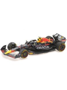   Minichamps - RED BULL F1  RB18 TEAM ORACLE RED BULL RACING N 11 AUSTIN USA GP 2022 SERGIO PEREZ MATT BLUE YELLOW RED