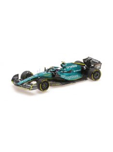   Minichamps - ASTON MARTIN F1 AMR22 TEAM ARAMCO COGNIZART N 5 ABU DHABI GP LAST RACE 2022 SEBASTIAN VETTEL GREEN BLACK