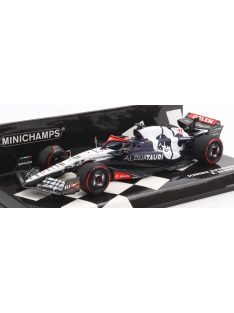   Minichamps - ALPHA TAURI F1  AT04 TEAM ALPHA TAURI N 21 SEASON 2023 NYCK DE VRIES BLUE WHITE