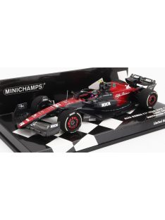   Minichamps - ALFA ROMEO F1  C43 TEAM STAKE N 24 SEASON 2023 GUANYU ZHOU BLACK RED