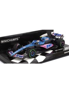   Minichamps - ALPINE F1  A523 TEAM BWT ALPINE N 10 MONACO GP 2023 PIERRE GASLY BLUE PINK