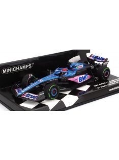   Minichamps - ALPINE F1  A523 TEAM BWT ALPINE N 31 3rd MONACO GP 2023 ESTEBAN OCON BLUE PINK