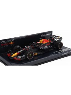   Minichamps - RED BULL F1  RB19 TEAM ORACLE RED BULL RACING N 1 WORLD CHAMPION WINNER SPAIN GP 2023 MAX VERSTAPPEN MATT BLUE