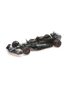   Minichamps - MERCEDES GP F1 W14 TEAM MERCEDES-AMG PETRONAS FORMULA ONE N 44 2nd SPAIN GP 2023 LEWIS HAMILTON MATT BLACK