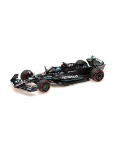   Minichamps - MERCEDES GP F1 W14 TEAM MERCEDES-AMG PETRONAS FORMULA ONE N 63 3rd SPAIN GP 2023 GEORGE RUSSELL MATT BLACK