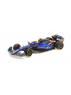   Minichamps - WILLIAMS F1  FW45 TEAM WILLIAMS RACING GULF N 2 AUSTIN USA GP 2023 LOGAN SARGEANT BLUE